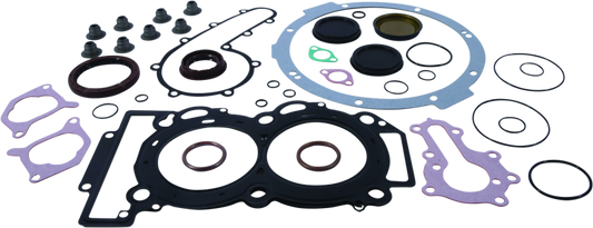 QuadBoss Polaris Scrambler 850 gasket set with oil seals, includes all necessary gaskets and seals for engine rebuild.