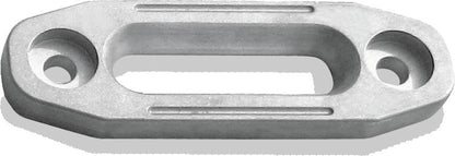 QuadBoss winch hawse fairlead, 6-inch durable replacement for 5,000 lbs winches, with smooth metal finish and mounting holes.