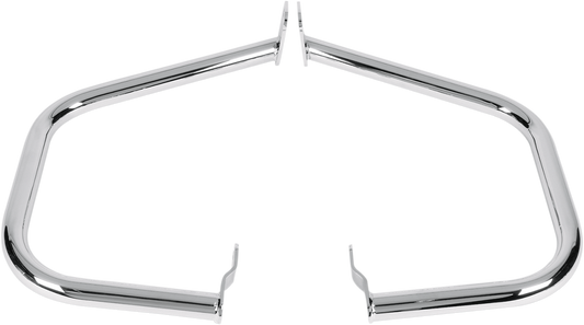 Bill's Exhausts SHOW CHROME Highway Bars for VL800, C50, M50 engine, chrome motorcycle engine protection bars, side mount design
