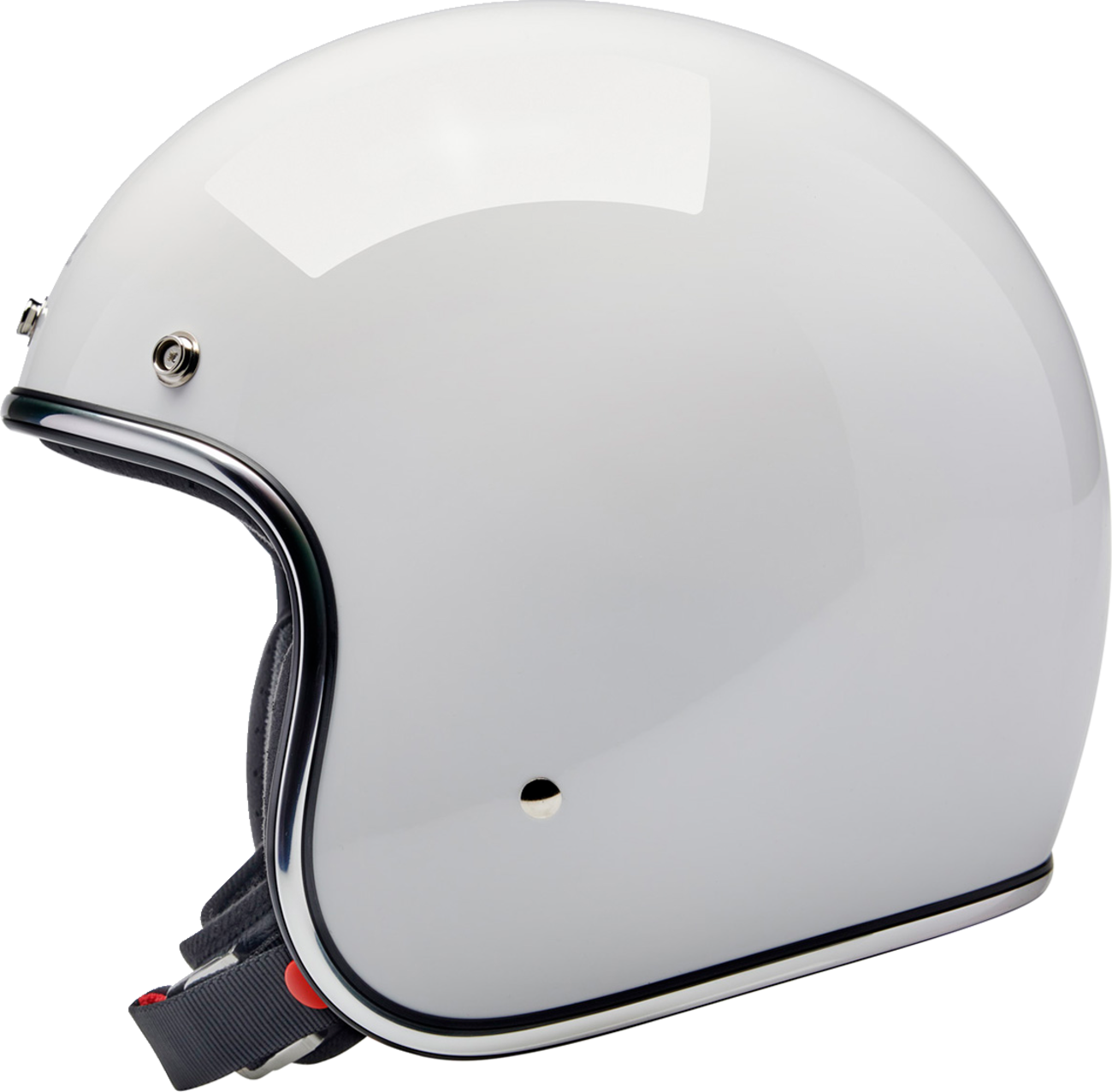 BILTWELL Bonanza Helmet - Gloss White - XL 1001-164-205 - Howling Moto