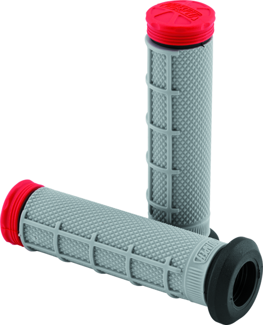 ProTaper, ProTaper Tri Density ATV Half Waffle Grips - Red for Durable and Precise Control