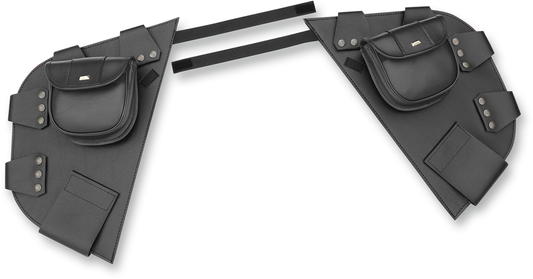 Bill's Exhausts SHOW CHROME Pac-A-Derms Victory V30-109BKC engine cover with chrome finish and detailed design.