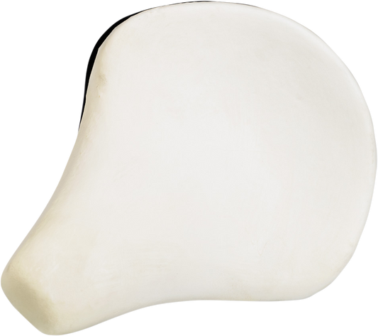 Bill's Exhausts BILTWELL Solo 2 motorcycle seat, uncovered with pan, designed for comfortable riding and sleek style.