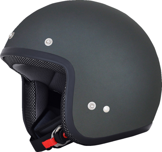 Bill's Exhausts AFX FX-75 helmet in frost gray, large size, with a sleek aerodynamic design and clear visor.