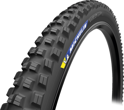 Michelin Wild AM2 Competition mountain bike tire 27.5 x 2.60, showing tread pattern and sidewall details