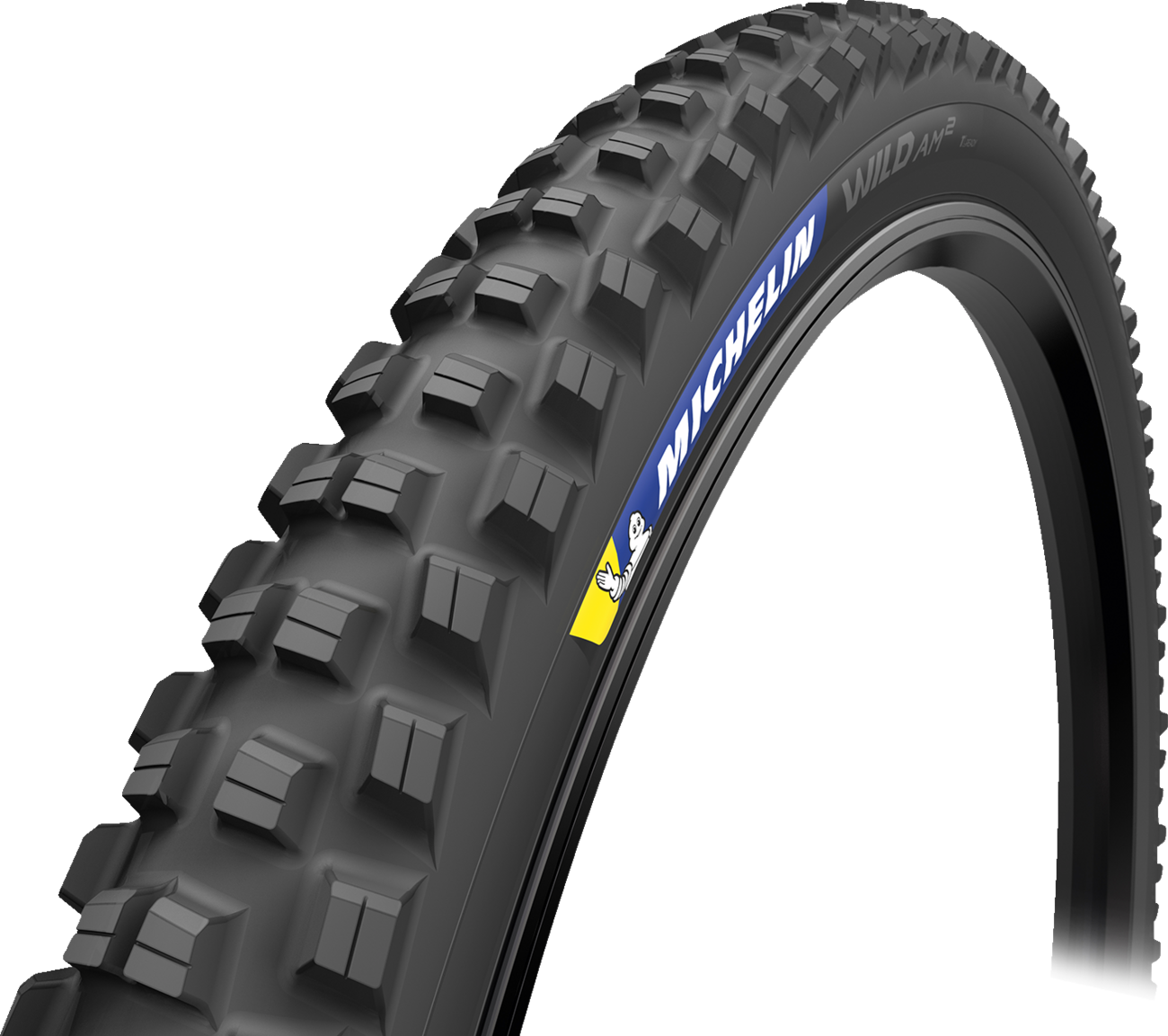 Michelin Wild AM2 Competition mountain bike tire 29x2.40 (61-622) showing tread pattern and sidewall details