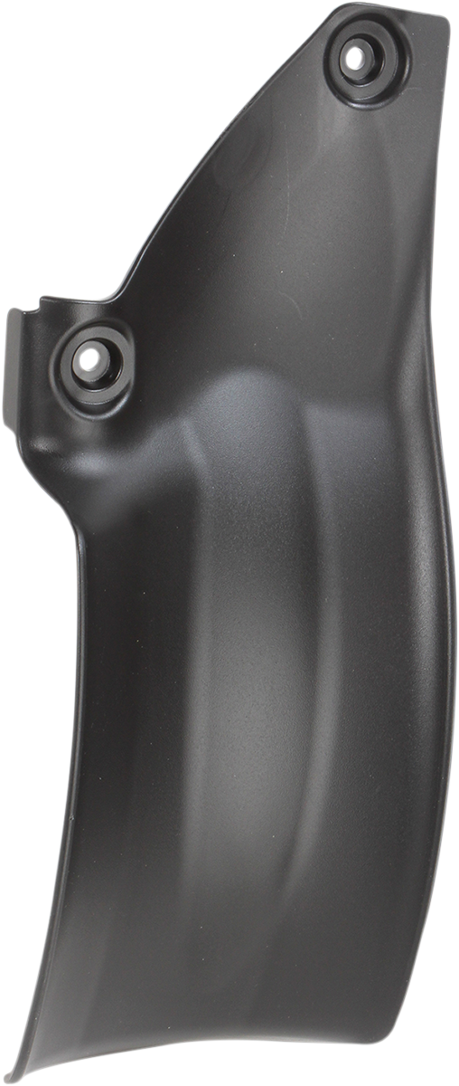 Black ACERBIS mud flap mounted on a vehicle body, designed to protect against dirt and debris from road spray.
