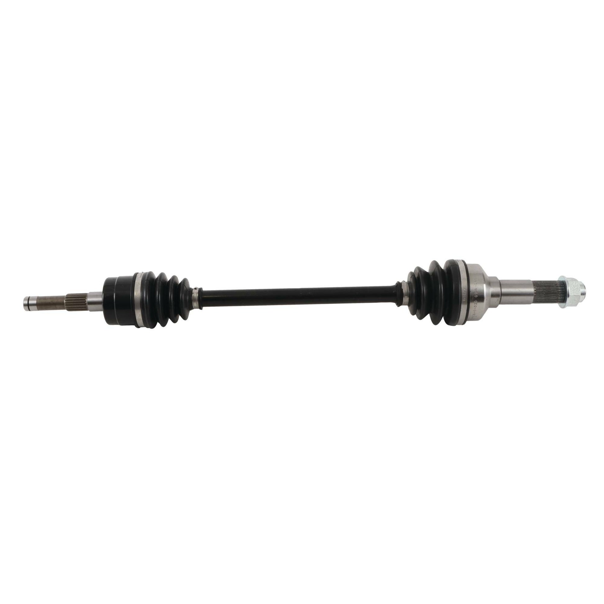 ALL BALLS ABM-YA-8-221 axle with premium CV boot components, showing the automotive axle and boot parts in detail.