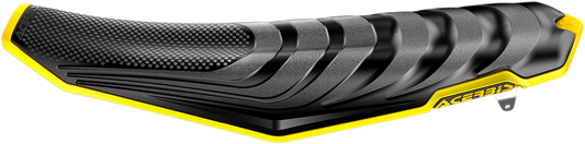 Black ACERBIS X-Seat Air body part for Suzuki motorcycles, featuring sleek design and branding details.