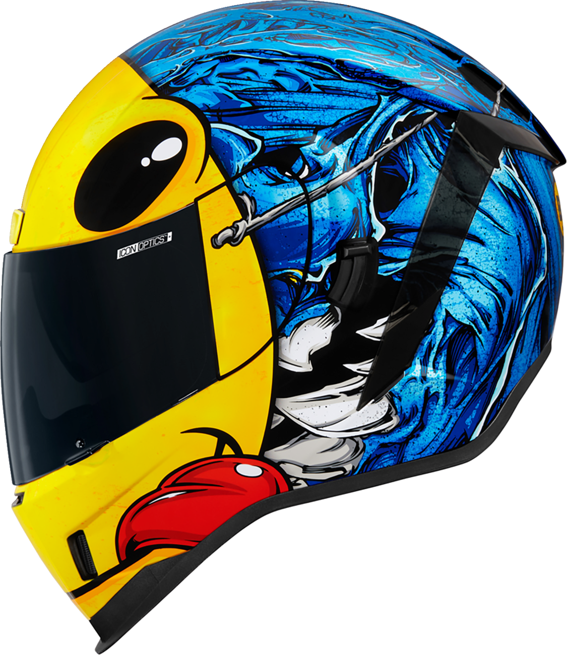 Blue ICON Airform™ Helmet with MIPS® technology in XS size, featuring sleek design and ventilation for safety and comfort.