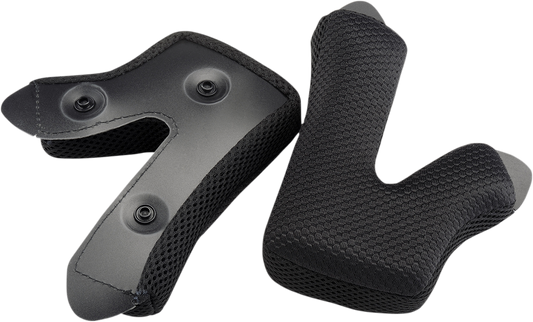 100% Status Cheek Pads - M,2XL 89035-00001 - Howling Moto