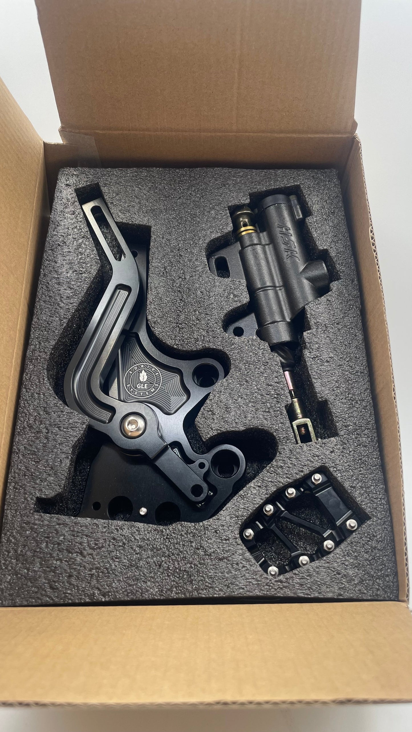 Talaria Mx3 & Mx4 Hydraulic Foot Brake made of Highest Quality 7075 Aluminum and Steel - Howling Moto