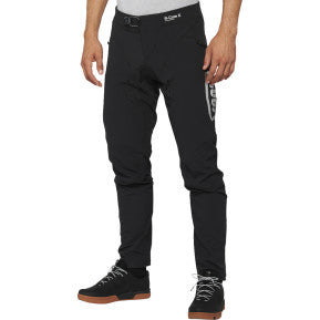 Black 100% R-Core-X Pants by Bill's Exhausts, US size 30, shown with detailed fabric texture and fit.