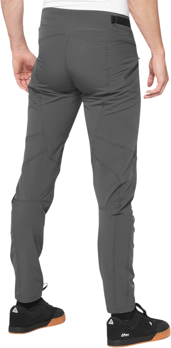 Bill's Exhausts 100% Airmatic Pants in charcoal, US size 32, showcasing the fabric and fit of these stylish pants.