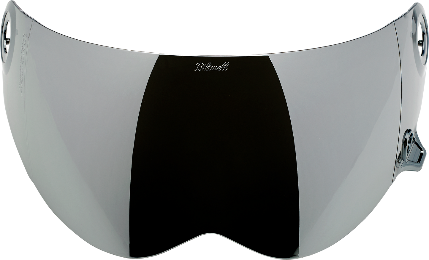 Chrome mirror for BILTWELL Lane Splitter Gen 2 helmet shield, motorcycle helmet parts by Bill's Exhausts.