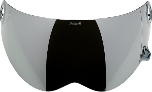Chrome mirror for BILTWELL Lane Splitter Gen 2 helmet shield, motorcycle helmet parts by Bill's Exhausts.