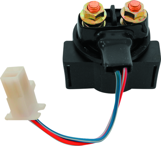 QuadBoss Yamaha YFA-1 Breeze 125 2002 starter solenoid and relay part, close-up of the electrical component.