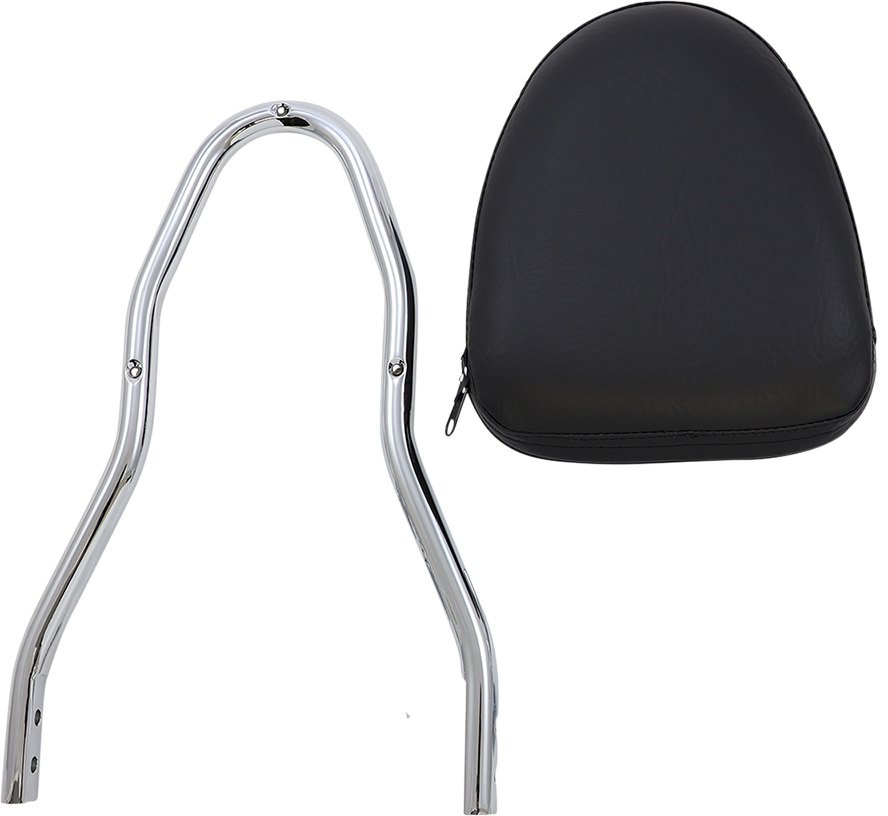 Bill's Exhausts SHOW CHROME Sissy Bar Kit 55-320 engine component with chrome finish and mounting hardware.