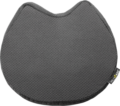 Black WILD ASS Cushion Air Seat Classic Saddle engine component by Bill's Exhausts, designed for motorcycle comfort and support.