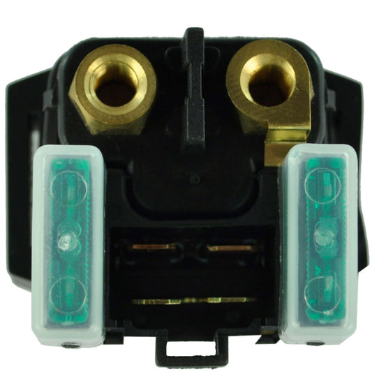 RM STATOR RM09007 starter relay solenoid for automotive starters, showing the high-performance power transfer component.