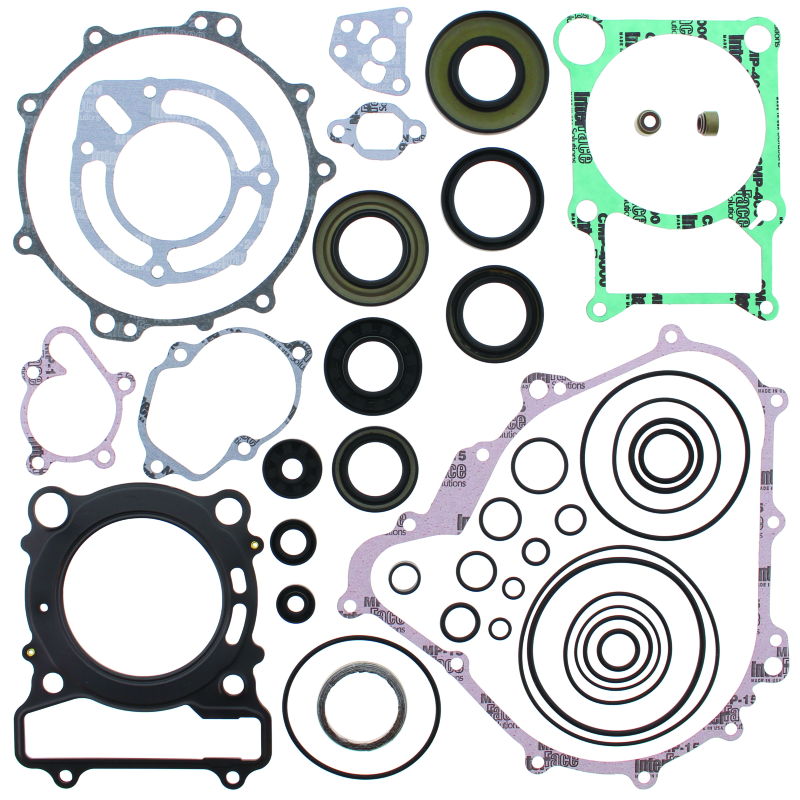 QuadBoss Yamaha YFM400 Grizzly 4x4 gasket set with oil seals, complete engine gasket kit for 2007-2008 models