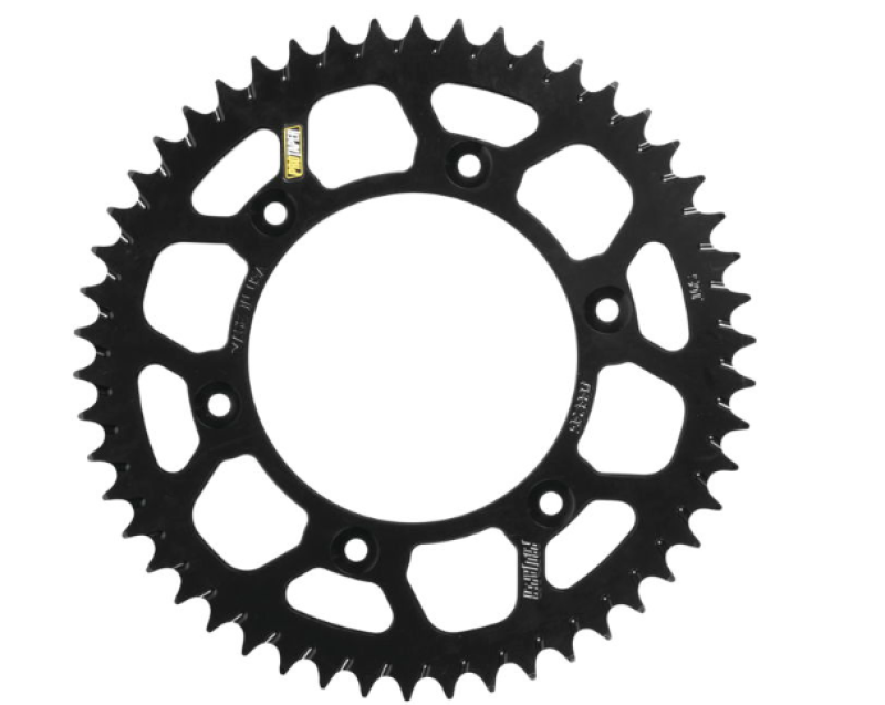 ProTaper Kawasaki/Suzuki rear black sprocket with 47 teeth, motorcycle sprocket for optimal performance and durability.