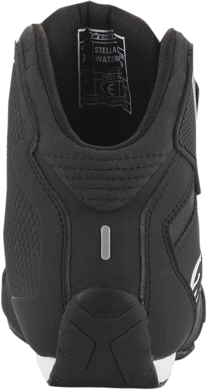 Black Alpinestars Women’s Sektor shoes in US size 10.5, featuring a sleek design and durable construction.