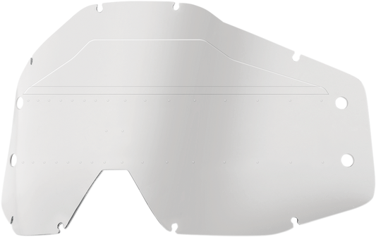 100% Accuri/Strata Forecast Lens - With Bumps - Clear 59024-00001 - Howling Moto