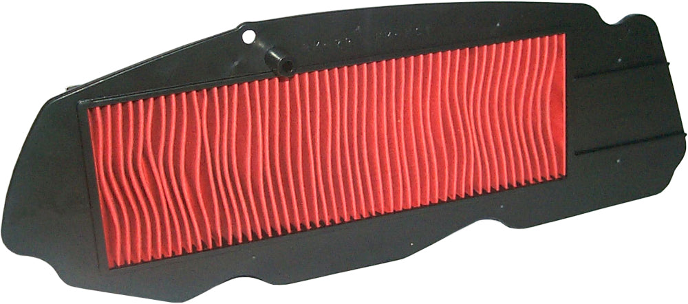 HIFLOFILTRO HFA1617 air filter for high-performance engines, showing the clean, rectangular filter element with branded casing.