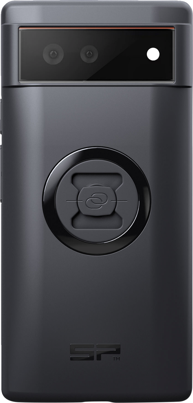 Google Pixel 6 phone case by SP CONNECT, black protective cover with textured grip and precise cutouts for buttons and camera.