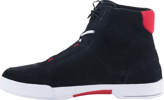 ALPINESTARS Chrome Shoes - Black/White/Red - US 13 2512322130413 - Howling Moto