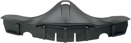 Black ICON Airmada™ Breath Deflector helmet part from Bill's Exhausts, designed to fit ICON Airmada helmets.