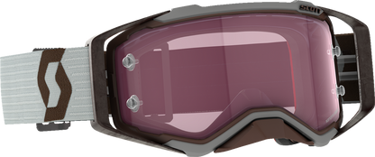 SCOTT Prospect Amplifier Goggles - Gray/Brown - Rose Works 285536-7430352 - Howling Moto