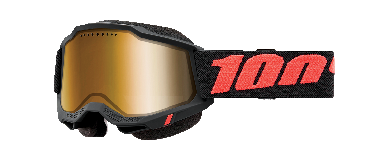100% Accuri 2 Goggles - Borego - Yellow 50022-00006 - Howling Moto