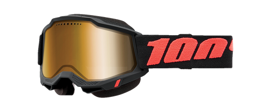 100% Accuri 2 Goggles - Borego - Yellow 50022-00006 - Howling Moto