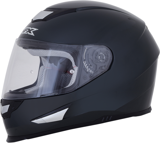 Small AFX FX-99 Magnetic Helmet by Bill's Exhausts, shown with secure magnetic closure and sleek helmet design.