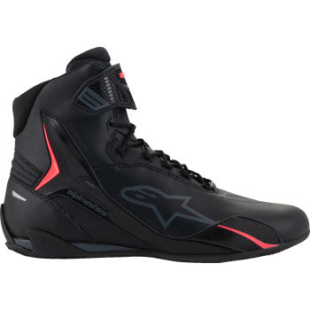 ALPINESTARS Stella Faster-4 Shoes - Black/Pink - US 7 2510625-1839-7 - Howling Moto