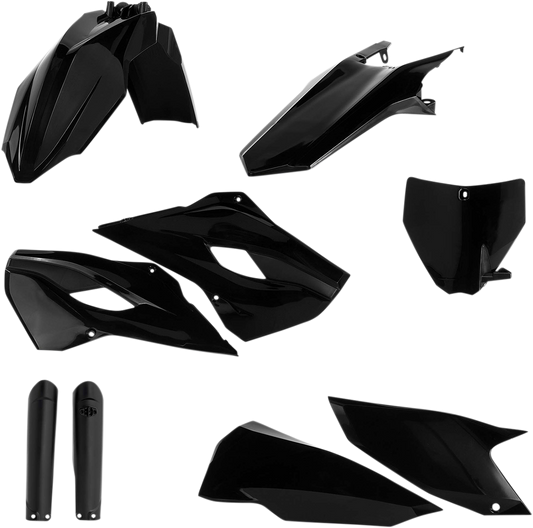 ACERBIS Full Replacement Body Kit - OEM '16 Black 2470695135 - Howling Moto