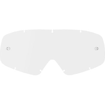 Alpinestars Youth Vision Goggles with clear lens, designed for motocross or off-road riding, showcasing the goggles on a plain background.