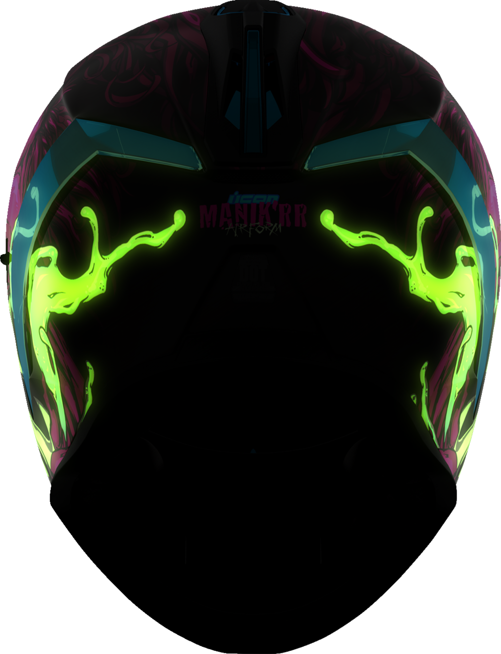 Pink ICON Airform™ helmet with MIPS® technology and manik'RR design, size XS, shown from the side with adjustable straps.