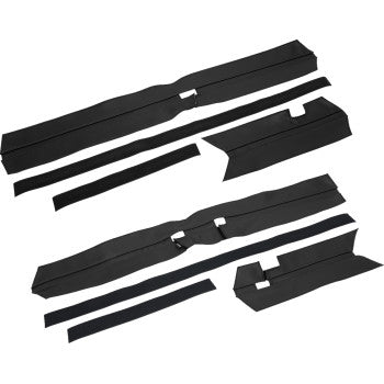 SHOW CHROME Frame Tube Cover - Black - Slingshot - Howling Moto