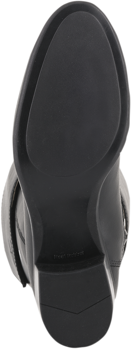 Alpinestars Vika v2 waterproof women's black motorcycle boots with reinforced soles and ankle protection, US size 8.