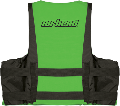 Bill's Exhausts AIRHEAD SPORTS GROUP Kiwi water vest in 2XL/3XL, featuring adjustable straps and foam padding for water sports safety.