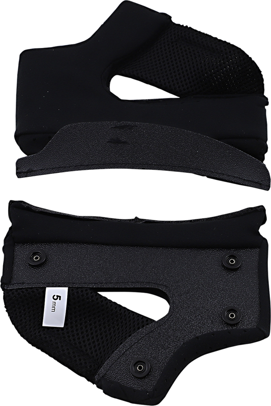 BILTWELL Gringo Cheek Pads for helmets, ECE approved, 5mm thickness, compatible with Gringo and Gringo S motorcycle helmets.