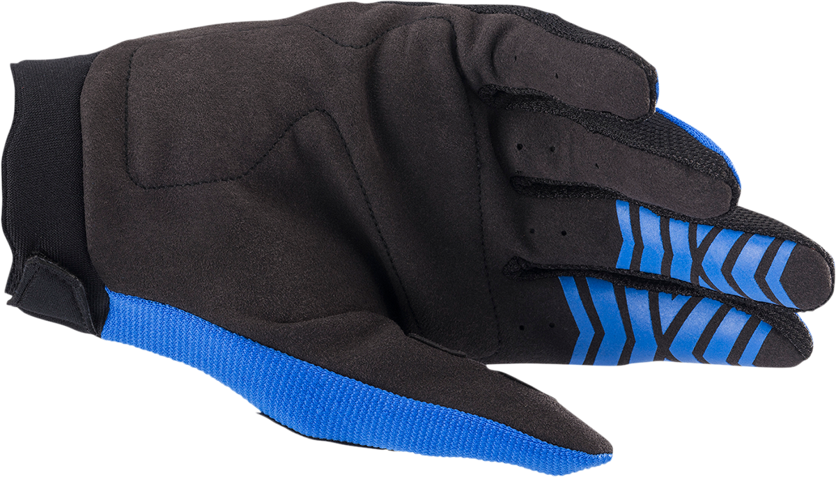 ALPINESTARS Full Bore Gloves - Blue/Black - Medium 3563622-713-M - Howling Moto