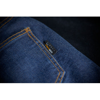 ICON Women's MH1000™ Blue Jeans, size 12, showcasing classic denim fabric and stylish fit with visible stitching and pockets.