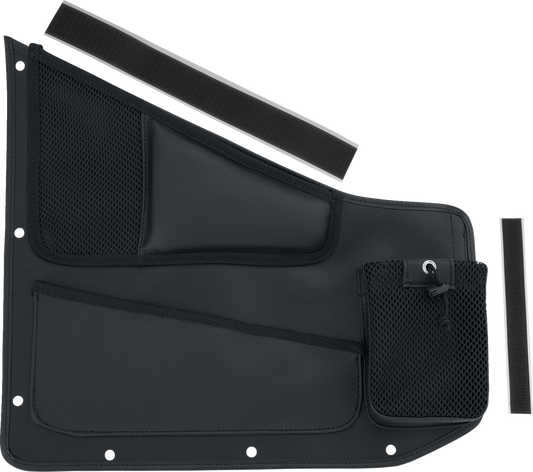 Black SHOW CHROME Kaliber Organizer Driver engine part from Bill's Exhausts, featuring detailed metal construction and branding.