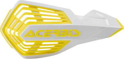 ACERBIS Handguards - X-Future - White/Yellow 2801961070 - Howling Moto
