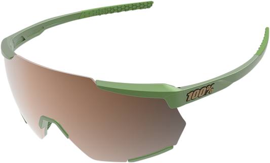 100% Racetrap Sunglasses - Viperidae - Bronze Mirror Lens 61037-389-80 - Howling Moto
