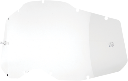 100% Youth Accuri 2/Strata 2 Lens - Clear 59106-00001 - Howling Moto